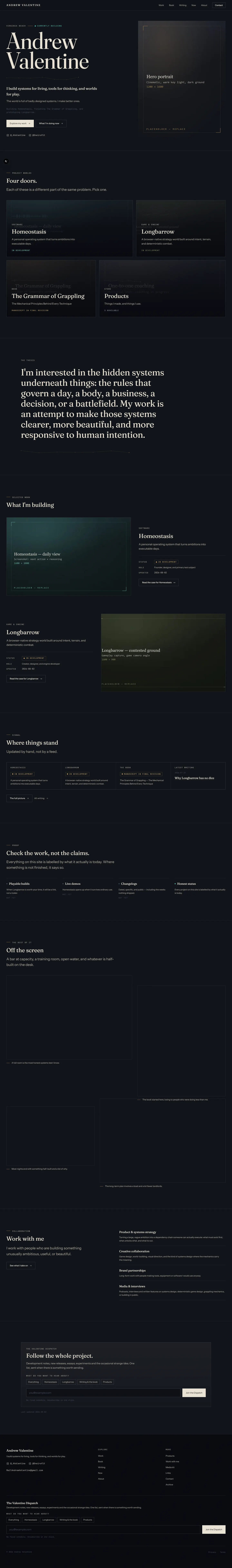 Homepage of the Experimental edition + commerce edition